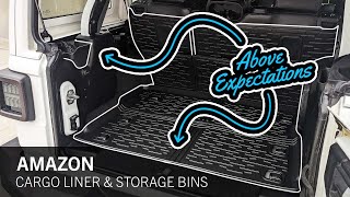 Quick & Easy Jeep Wrangler JL Cargo Space Upgrades | No Tools Needed!