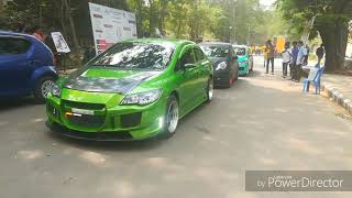 #Thalapathy #Vijay #sarkar car @MIT College, Chennai. Mechanical Engineering Fest