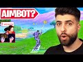 Reacting to the best aim in fortnite history