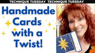 Crafty Twists & Turns: DIY Twisted Easel Card Extravaganza