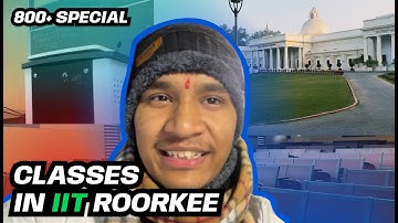 Lecture Hall Tour IIT Roorkee | 67/365  Daily Life of IITian #iitroorkee #iit #iitmotivation #jee