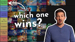 The Ultimate Disney Animated Movie Tier List, Part 1