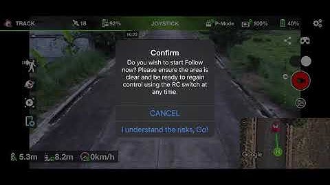 Testing Active Tracking using Litchi (beta) for Mavic Mini