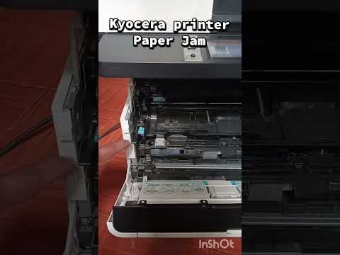 Paper Jam, Kyocera Printer #printerfix #kyocera #paperjam