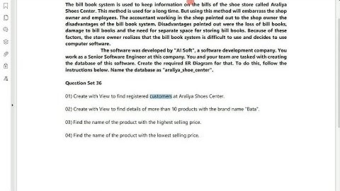 Database Task36|create a SQL view|1st year |java institute |D Fernando |@dtecknow