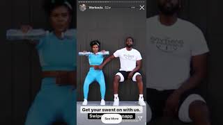 Gabrielle Union Instagram Story Highlights Workouts