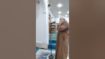 اذان الظهر بنغم البيات من رحاب جامع الاندلس في مدينة الرمادي بصوت القارئ عدي محمد المحمدي