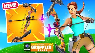*NEW* GRAPPLER BOW in Fortnite! (OVERPOWERED!) *NEW* GRAPPLER BOW in Fortnite! (OVERPOWERED!)