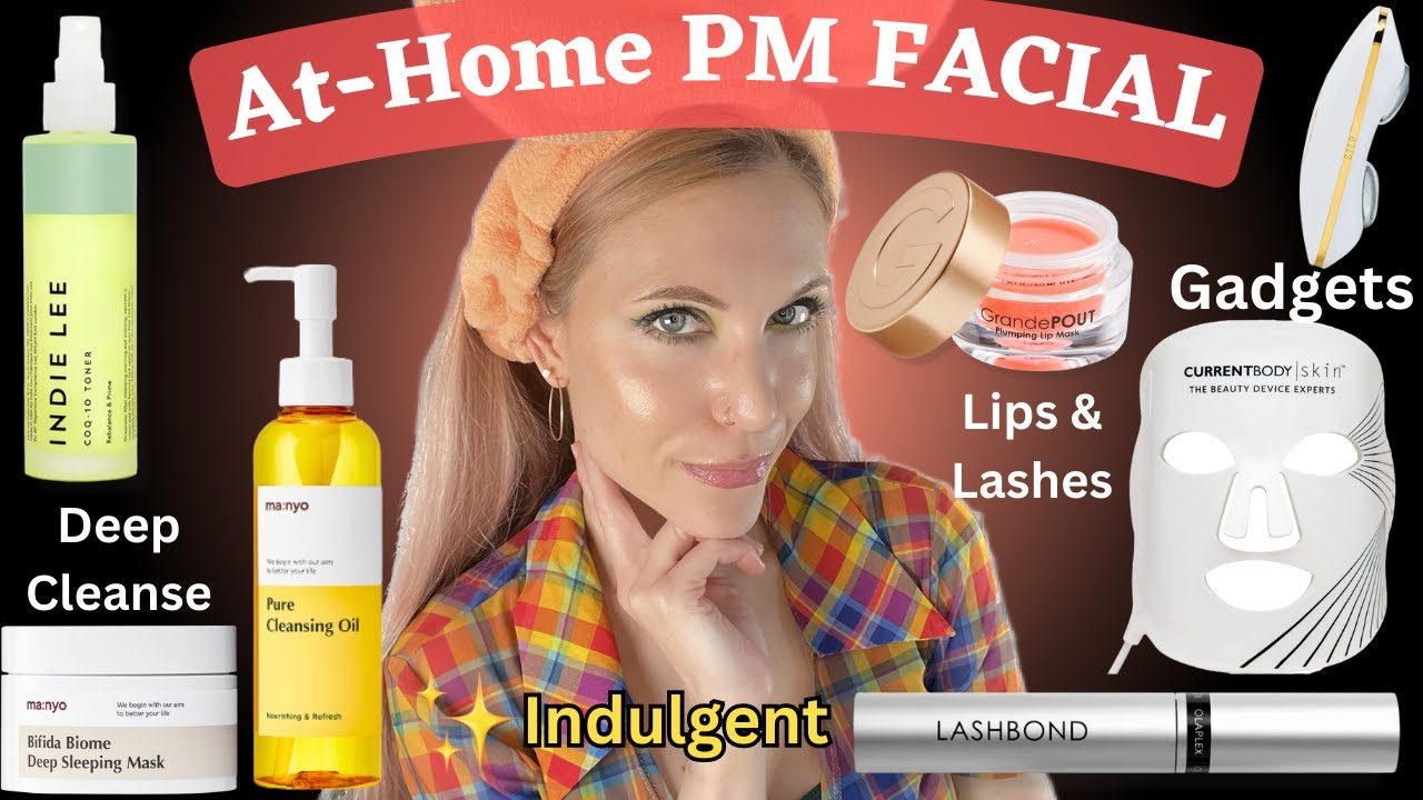 Pm Face Routine PM Facial Skincare Routine (extended version) - YouTube
