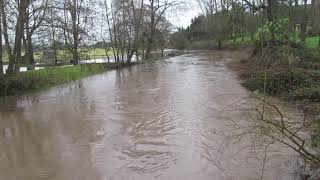 Slacken off poppy's ropes. The river Trent has burst its Banks