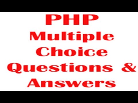 PHP MCQ SET 1.