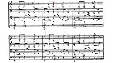 [Sulkhan Tsintsadze] String Quartet No.9 "DSCH" (Score-Video)