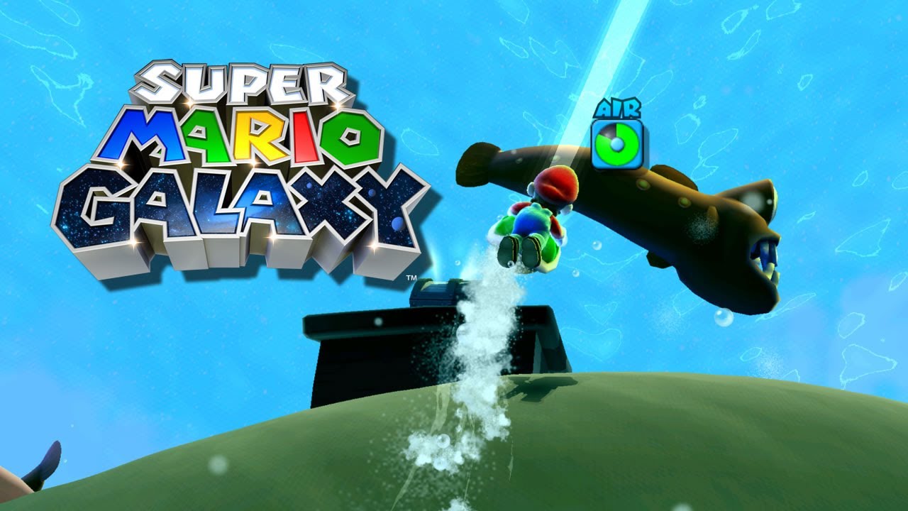 Super Mario Galaxy - Drip Drop Galaxy - Giant Eel Outbreak - 32/120 - (SWITCH/WII/WIIU)