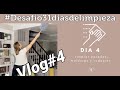 #Desafio31diasdelimpieza//Vlog#4//LIMPIEZA de Paredes,Molduras y Rodapies//LIMPIEZA DE PRIMAVERA