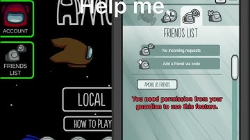 The most frustrating thing in the among us friend list feature