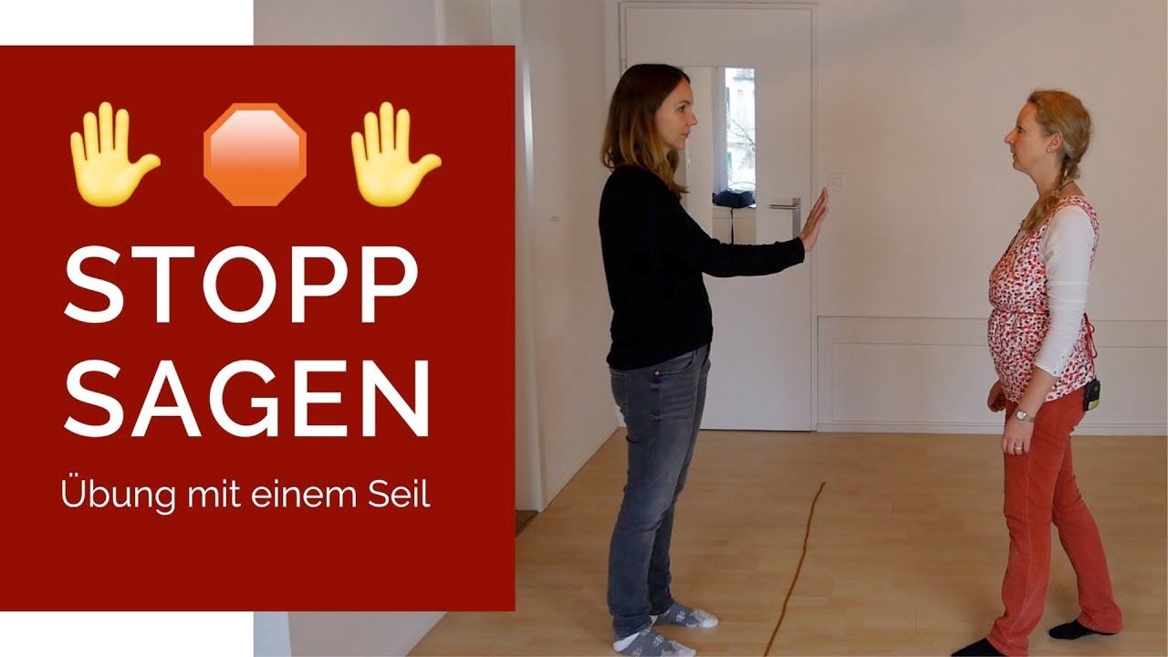 STOPP SAGEN | UBUNG MIT SEIL