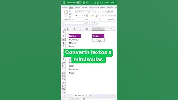 CONVERTIR un TEXTO a Minúsculas en Excel (2 Métodos)#excel #microsoftexcel #exceltips