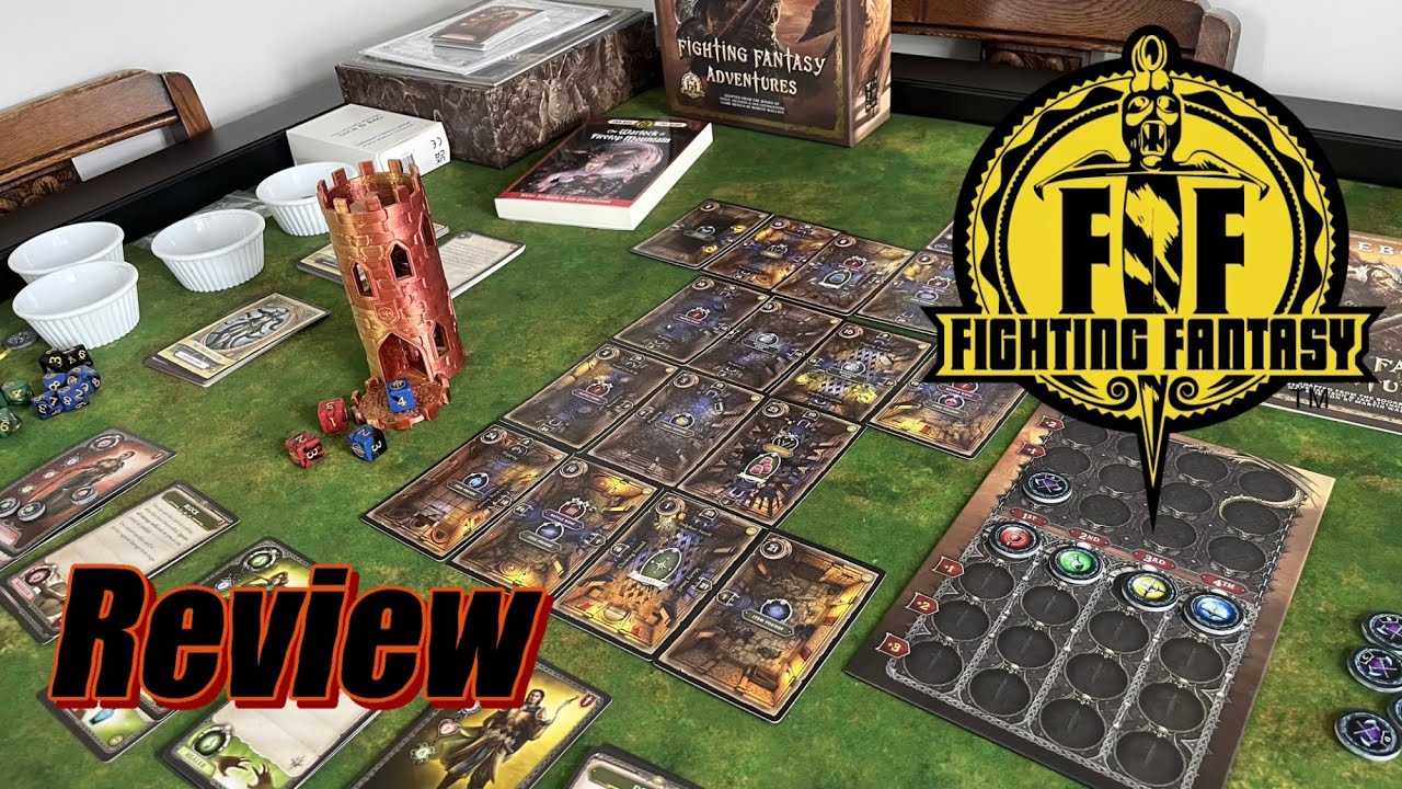 Fighting Fantasy Adventures - Review - YouTube