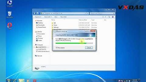 How to install Orange5 Plus V1.35 Full Version sofwtare ? - VXDAS