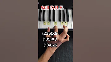 STILL D R E PIANO TUTORIAL 