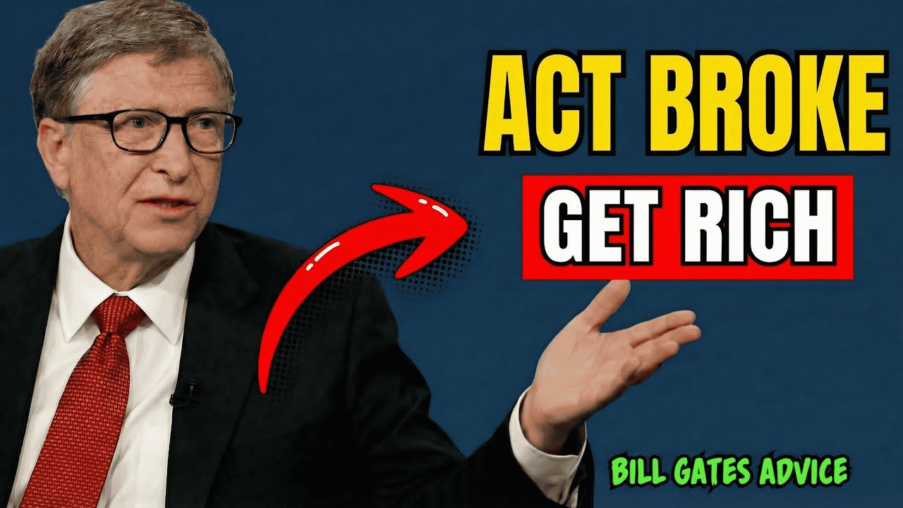 Bill Gates: Why Acting Broke Can Make You Rich