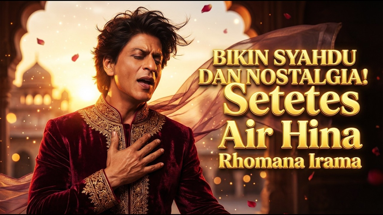 Bikin Merinding! Rhoma Irama - Setetes Air Hina (Official Bollywood Version  India Style) 🇮🇳🔥