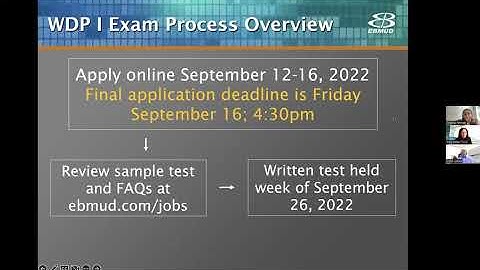 Water Distribution Plumber I Info Session