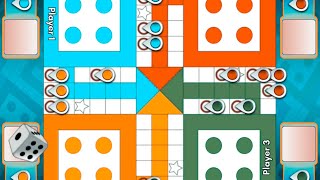 Ludo king 👑 in 4 player games लोडू गेम in 4 player | games 😭 Part 221 games screenshot 5