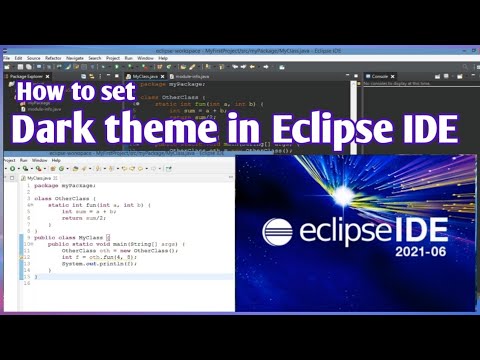 Dark Mode in Eclipse IDE || Mayank Codes