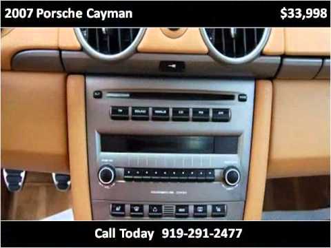 2007 Porsche Cayman available from Dwight Adams & Son