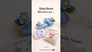 Baby boots winner - 🏆 thank you for so love and support to me and my artwork ❤️#giveaway