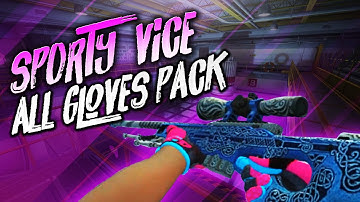 | CSGO MOD | Pack Sporty Vice Glove | CSS V3 |