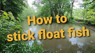 RDAA Tips. How to fish with a stick float