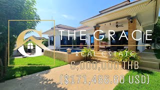 Nice Private Villa in Hua Hin Soi 88 For Sale 6,000,000 THB ($171,486.60 USD) #GHS10224