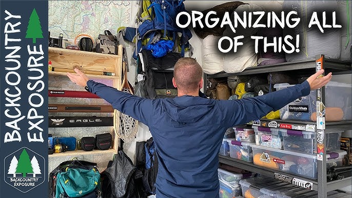 13 Tips & Tricks for Home Camping Gear Storage