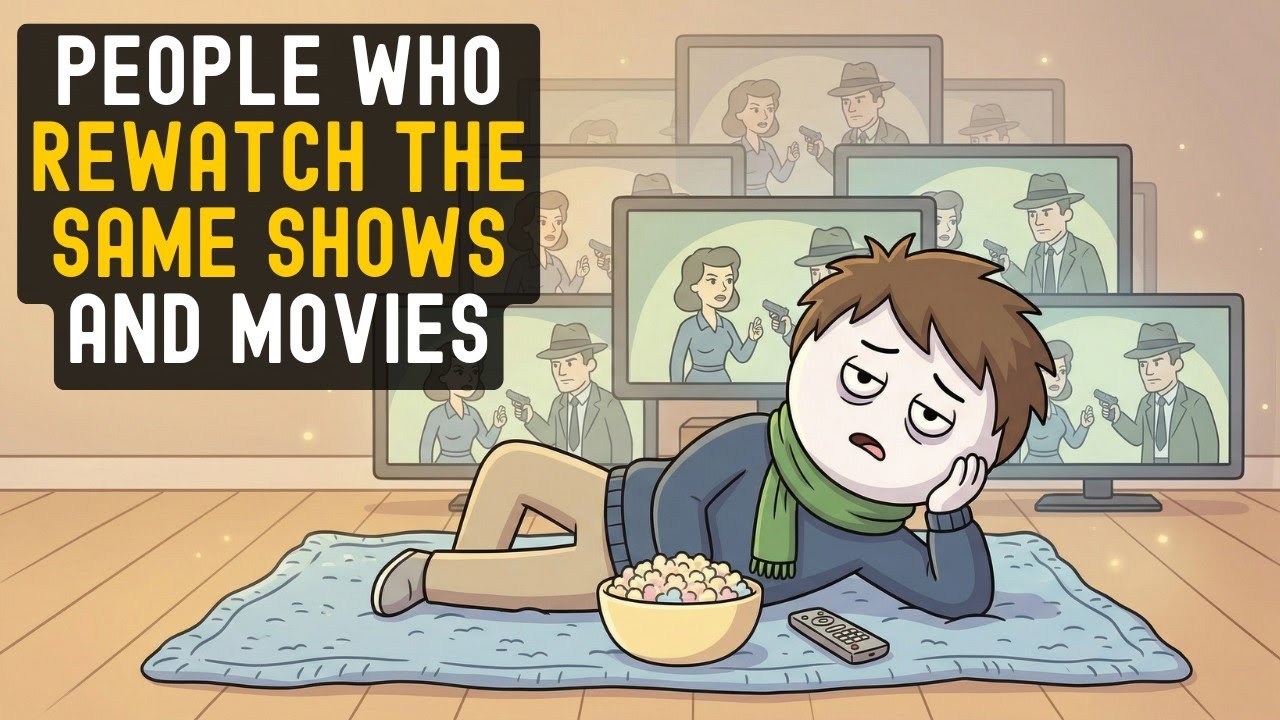 Psychology of Why You Rewatch the Same Shows and Movies - YouTube