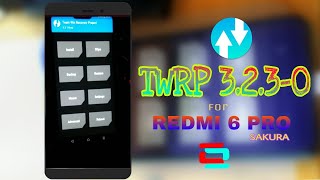 TWRP 3.2.3-0 For Redmi 6 Pro screenshot 5