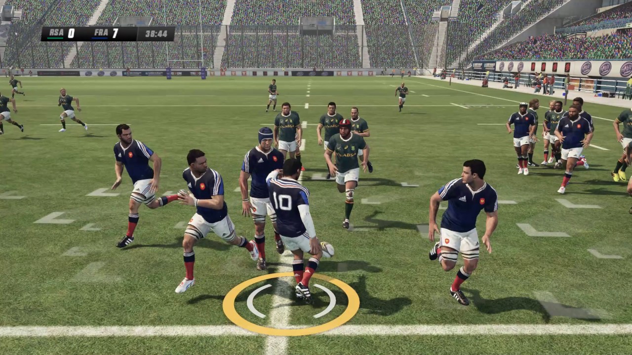 AFRIQUE DU SUD - FRANCE : Rugby Challenge 3 PC - YouTube