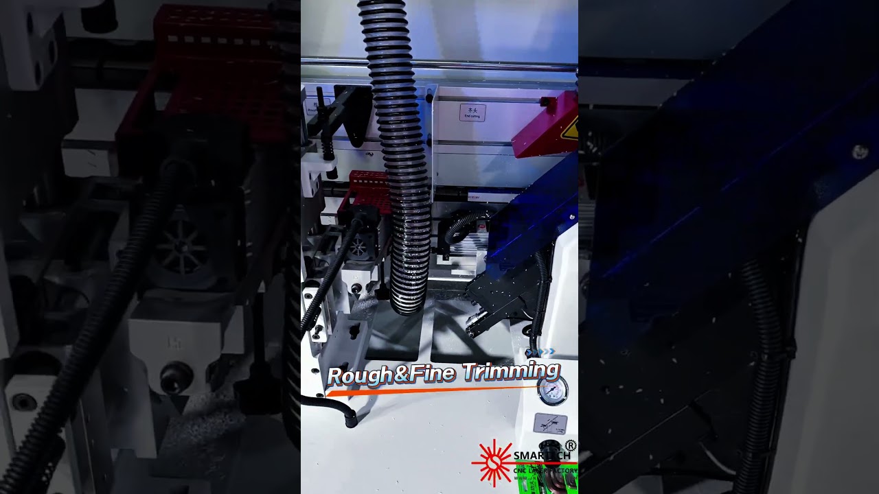 Fully automatic edge banding machine for furniture production line 