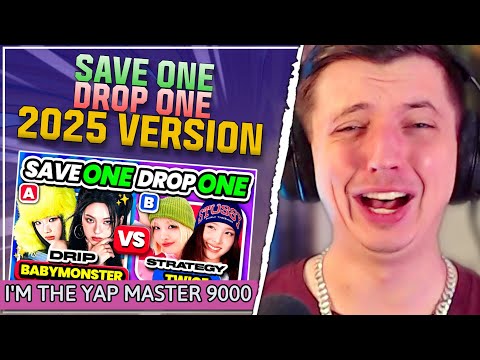 Going CRAZY while playing "Save One, Drop One: K-pop Songs Edition 🔥 | KPOP GAME 2025"