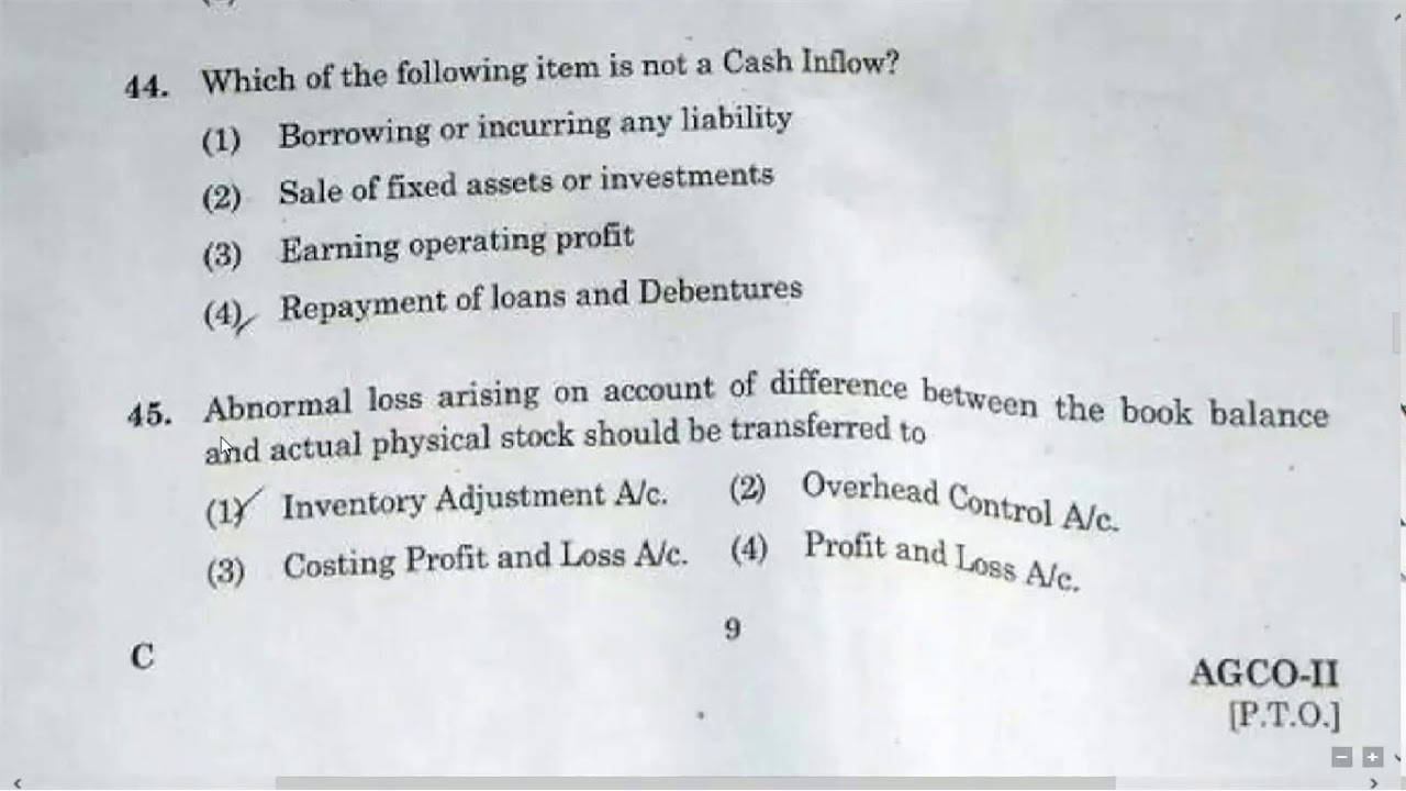 AP-GENCO JAO 2018 QUESTION PAPER (11.02.2018) WITH ANSWERS