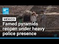 Mexico reopens famed pyramids under heavy police presence after deadly shooting • FRANCE 24