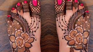 braidal mehandi design for legs||pairo ki simple mehandi|simple mehandi design|pairo ki mehandi