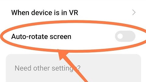 redmi note 7 disable auto rotate screen/how to disable auto rotate screen in redmi note 7