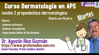 Charla  645: Curso de Dermatología en APS tema 2