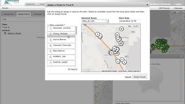 How to Assign a Dispatch Route to a Vehicle - Milo Fleet Management System