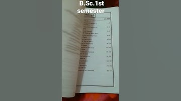 B.Sc. 1st semester syllabus (zoology) full notes next video....