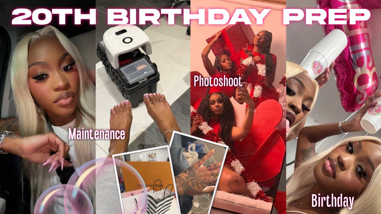 20th Birthday Prep 🎉 | A Busy Week in My Life (Piercings, Xmas Photoshoot, New Tat, Opening Gifts)