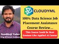 Cloudyml100 data science placement assistance course review by bigdatakbcom