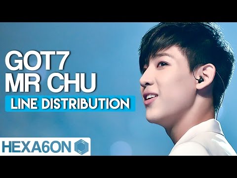 GOT7 - Mr Chu Line Distribution (Color Coded) Idol Cover Project